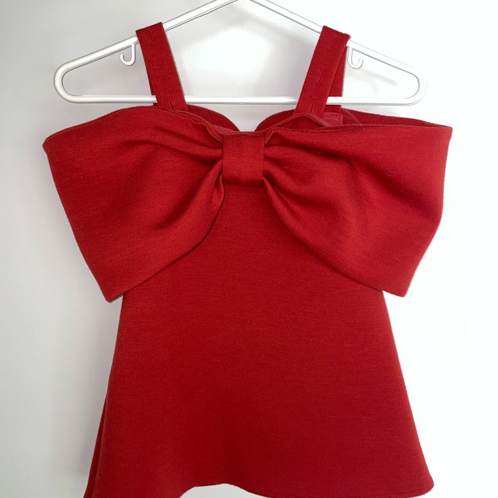 Girls bow dress